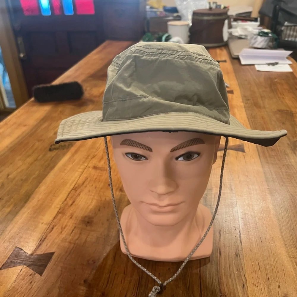 Columbia Tan Wide-Brim Hat